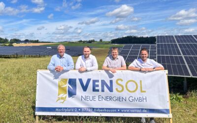 Inbetriebnahme Solarpark Thannhausen